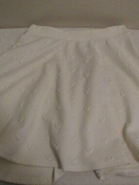 Disney X Lauren Conrad White Mickey Skirt Size MEDIUM USED